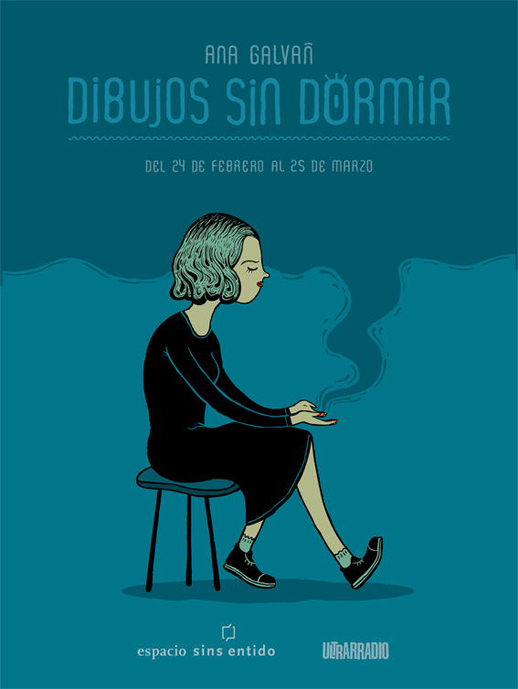 LA EXPOSICIÓN DE ANA GALVAÑ, DIBUJAR SIN DORMIR SE PRÓRROGA HASTA EL 8 DE ABRIL