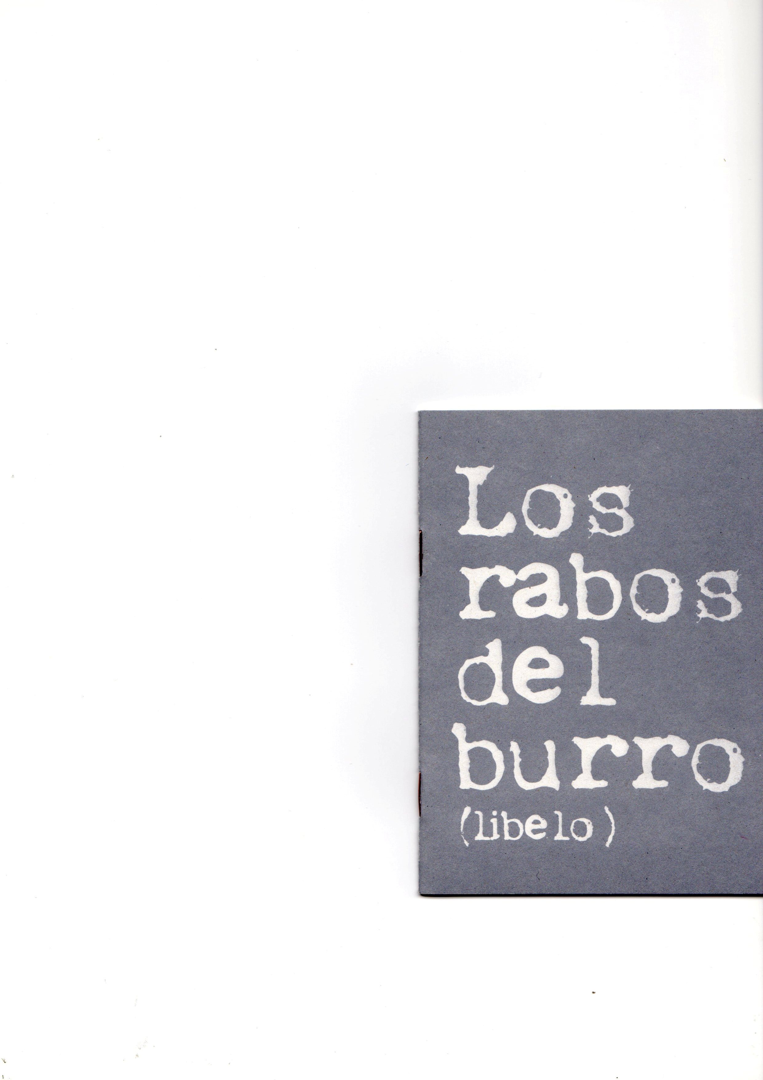 Los rabos del burro (libelo)